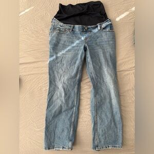 Abercrombie & Fitch Maternity Ankle Straight Jeans